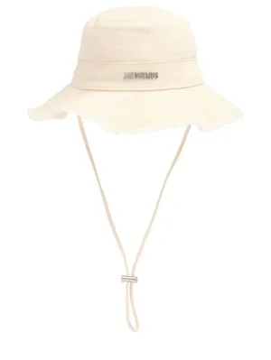 Jacquemus   Le Bob Artichaut canvas bucket hat 