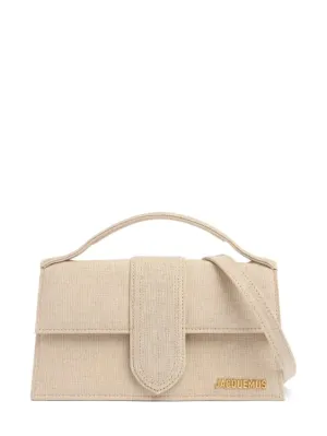 Jacquemus   Le Grand Bambino canvas shoulder bag 