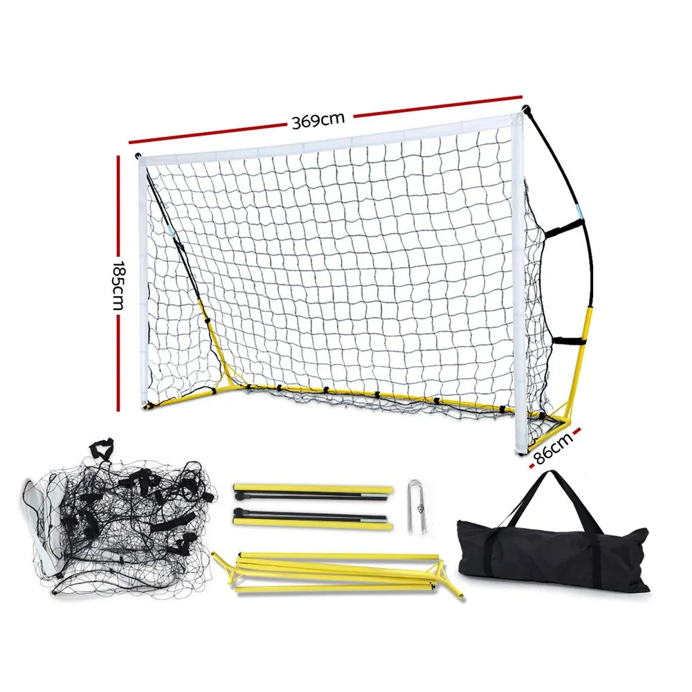 3.6m Football Soccer Net Portable Goal Net Rebounder Sports Training