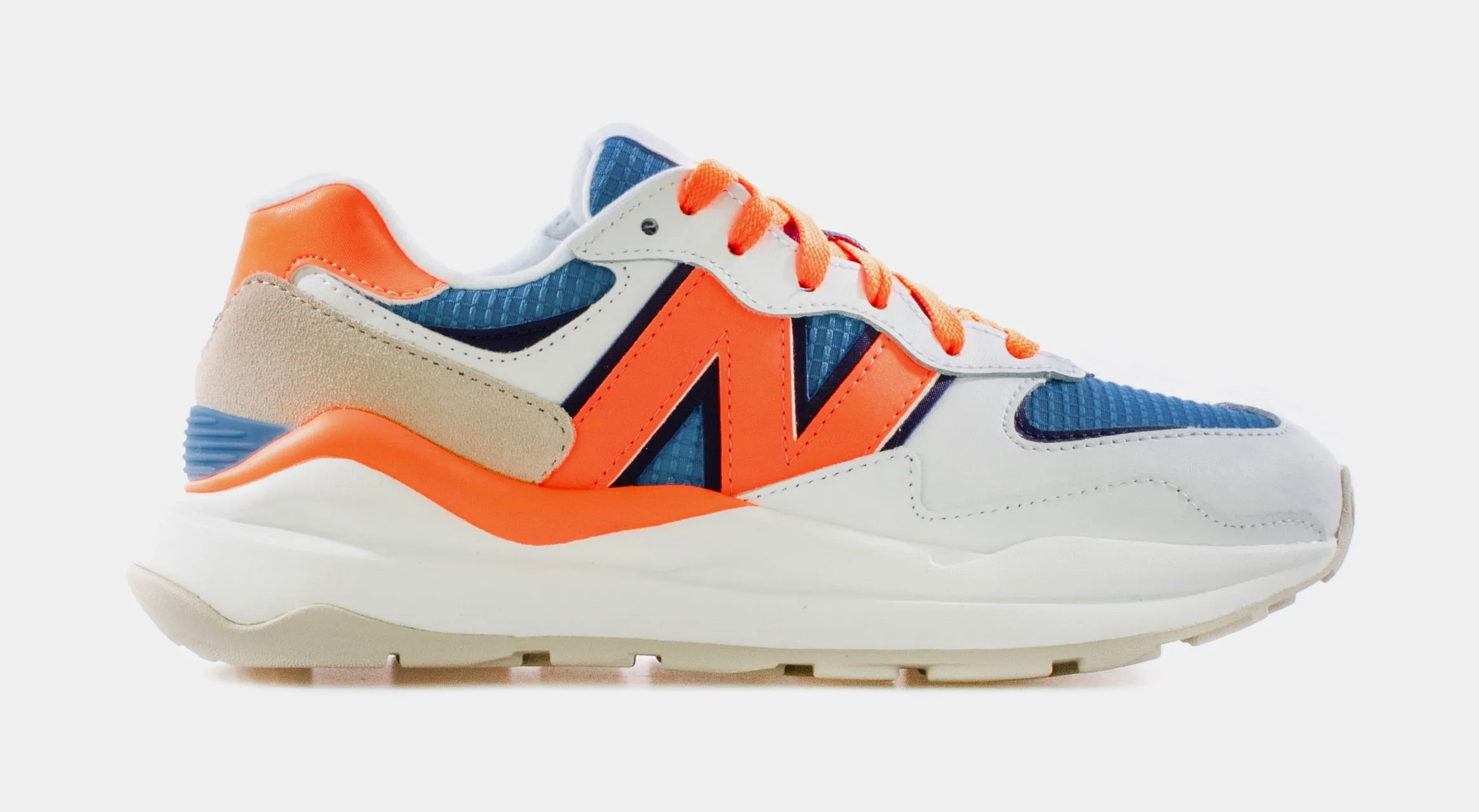 57/40 Womens Lifestyle Shoe (Blue/Orange/White)