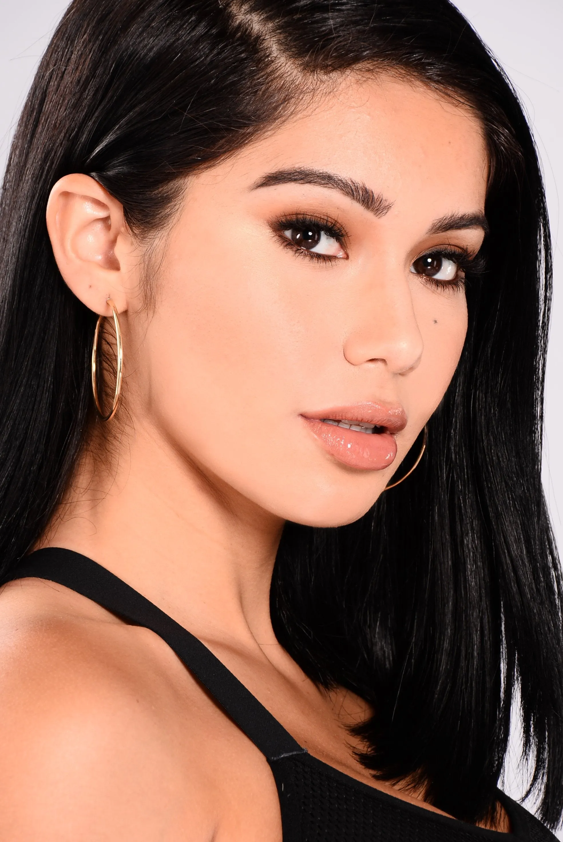 Ada Hoop Earrings - Gold