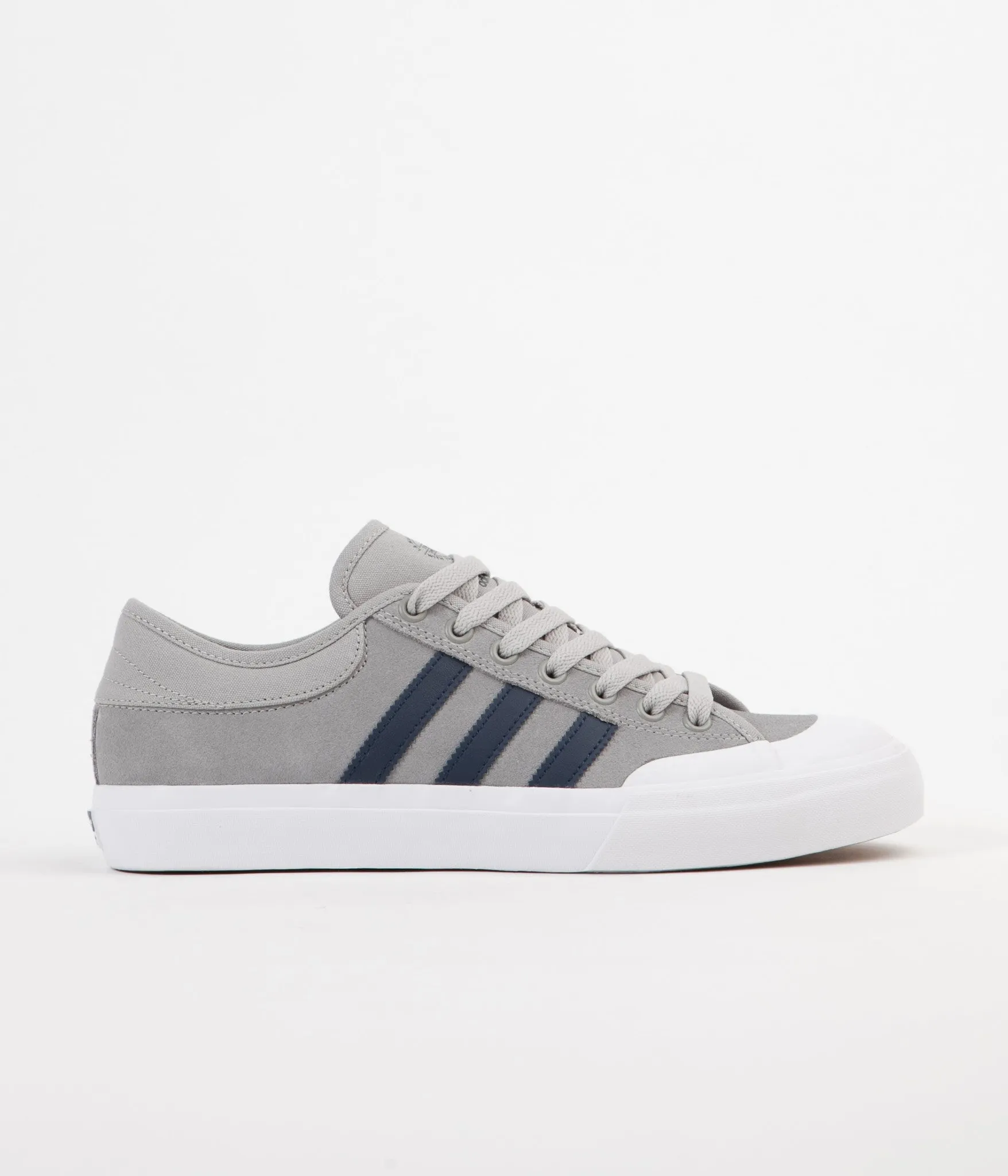 Adidas Matchcourt Shoes - Solid Grey / Collegiate Navy / White