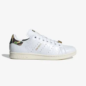 Adidas Originals | X BAPE STAN SMITH { WHITE/CLOUD WHITE/OFF WHITE