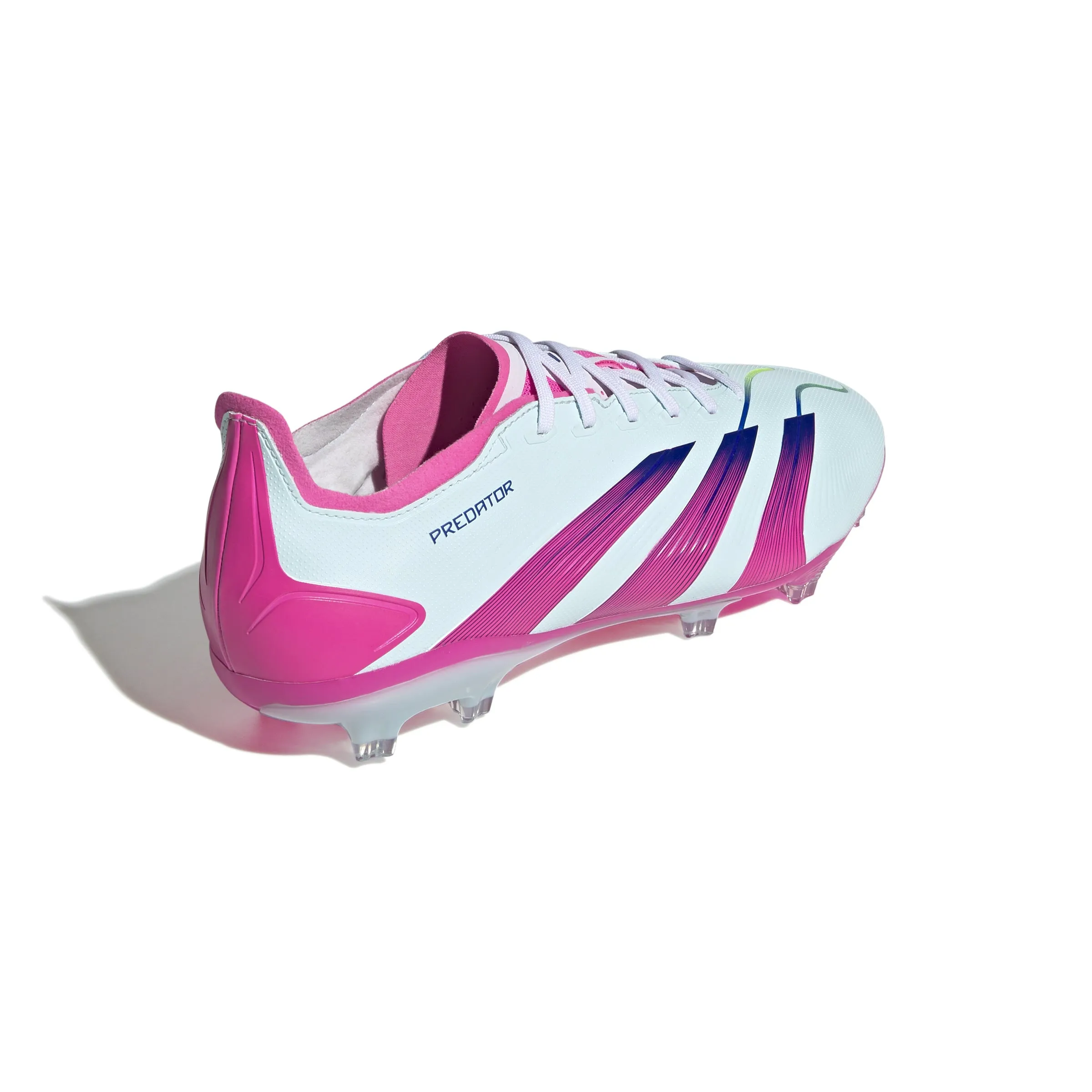 adidas Predator League FG Firm Ground Soccer Shoes - Almblu/ Lucpnk/ Selubl