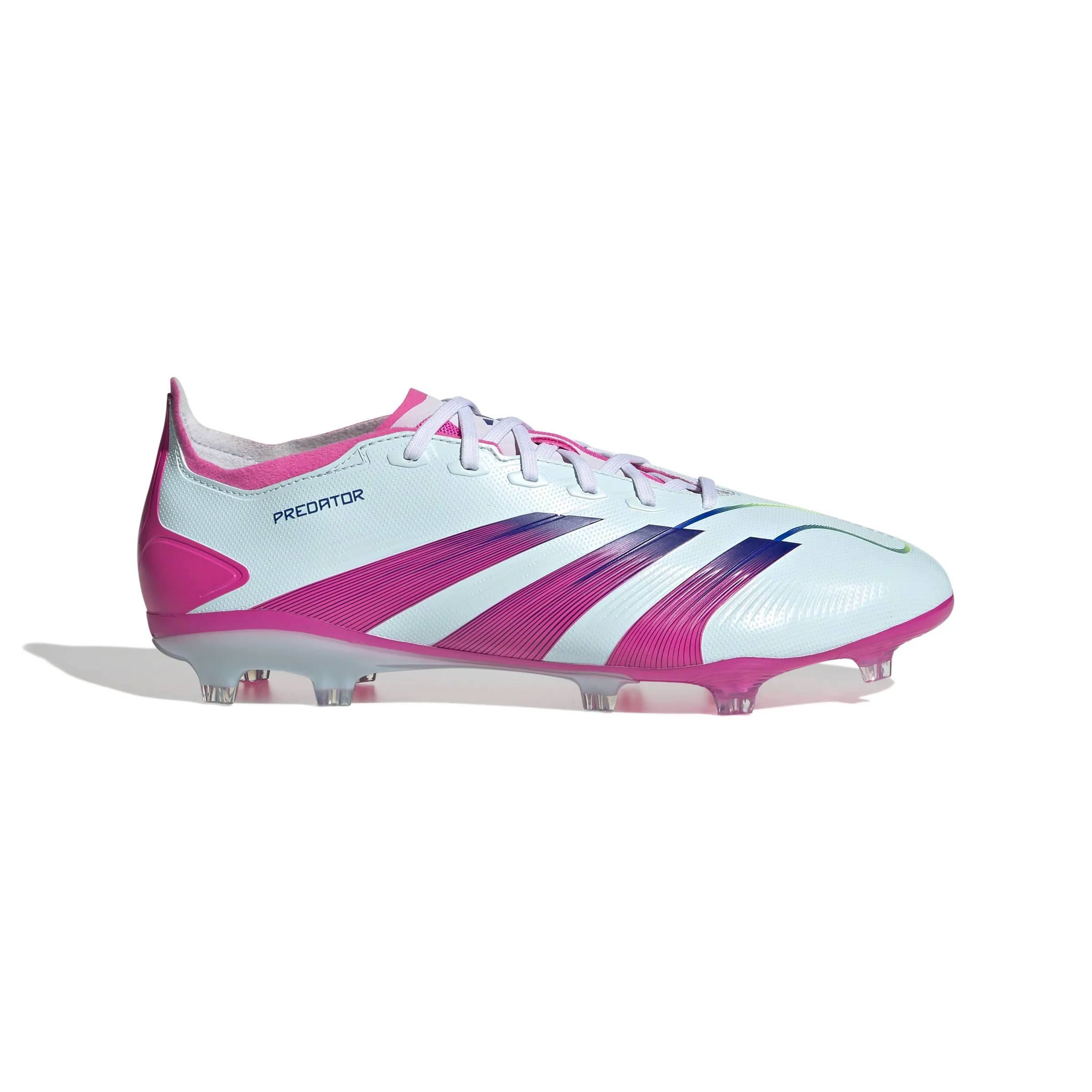 adidas Predator League FG Firm Ground Soccer Shoes - Almblu/ Lucpnk/ Selubl