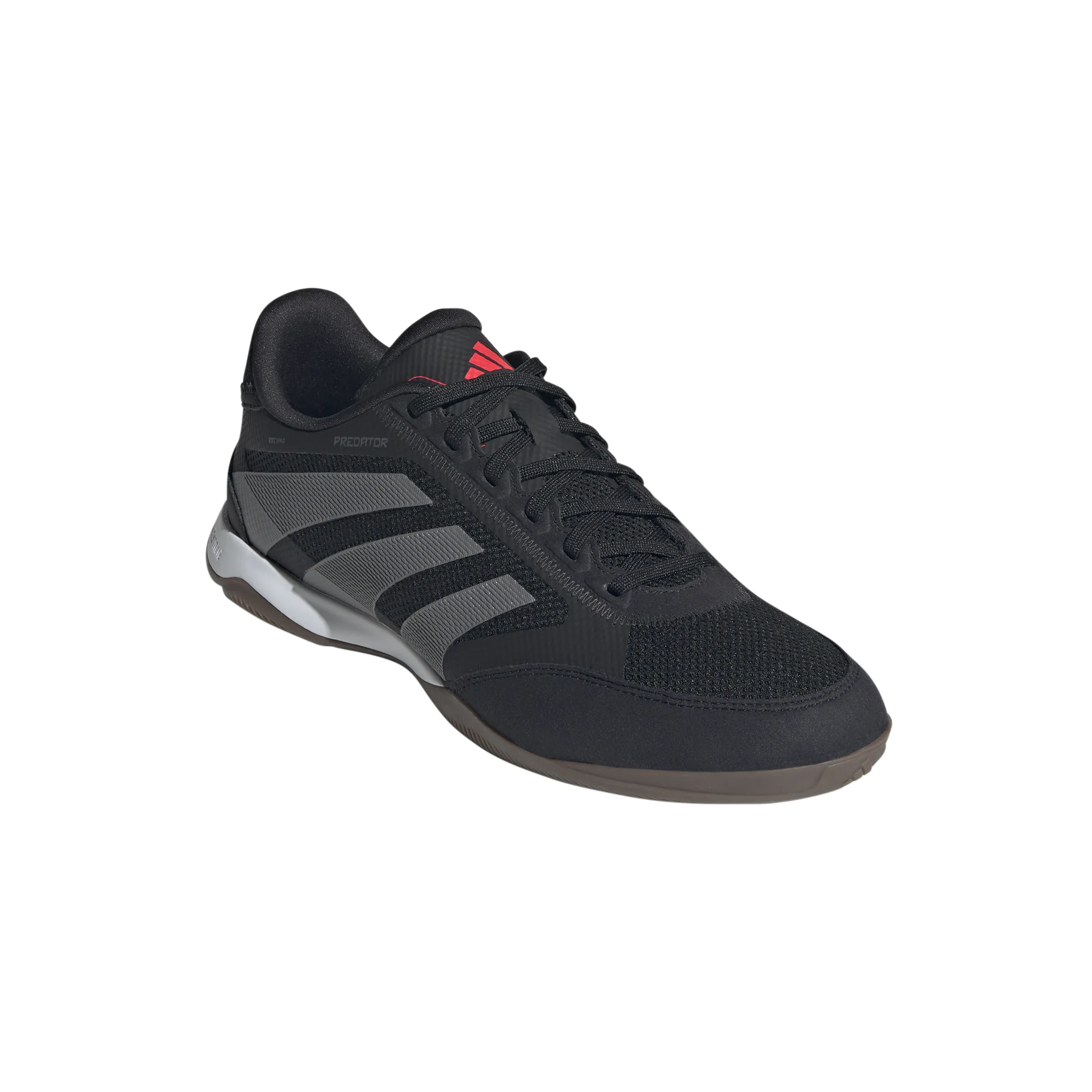 adidas Predator League IN Indoor Soccer Shoes - core black/grey four/lucid red