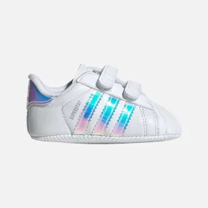 Adidas Superstar Unisex Kids Shoes Boys and Girls (0-3 year) -Cloud White/ Cloud White/Core Black