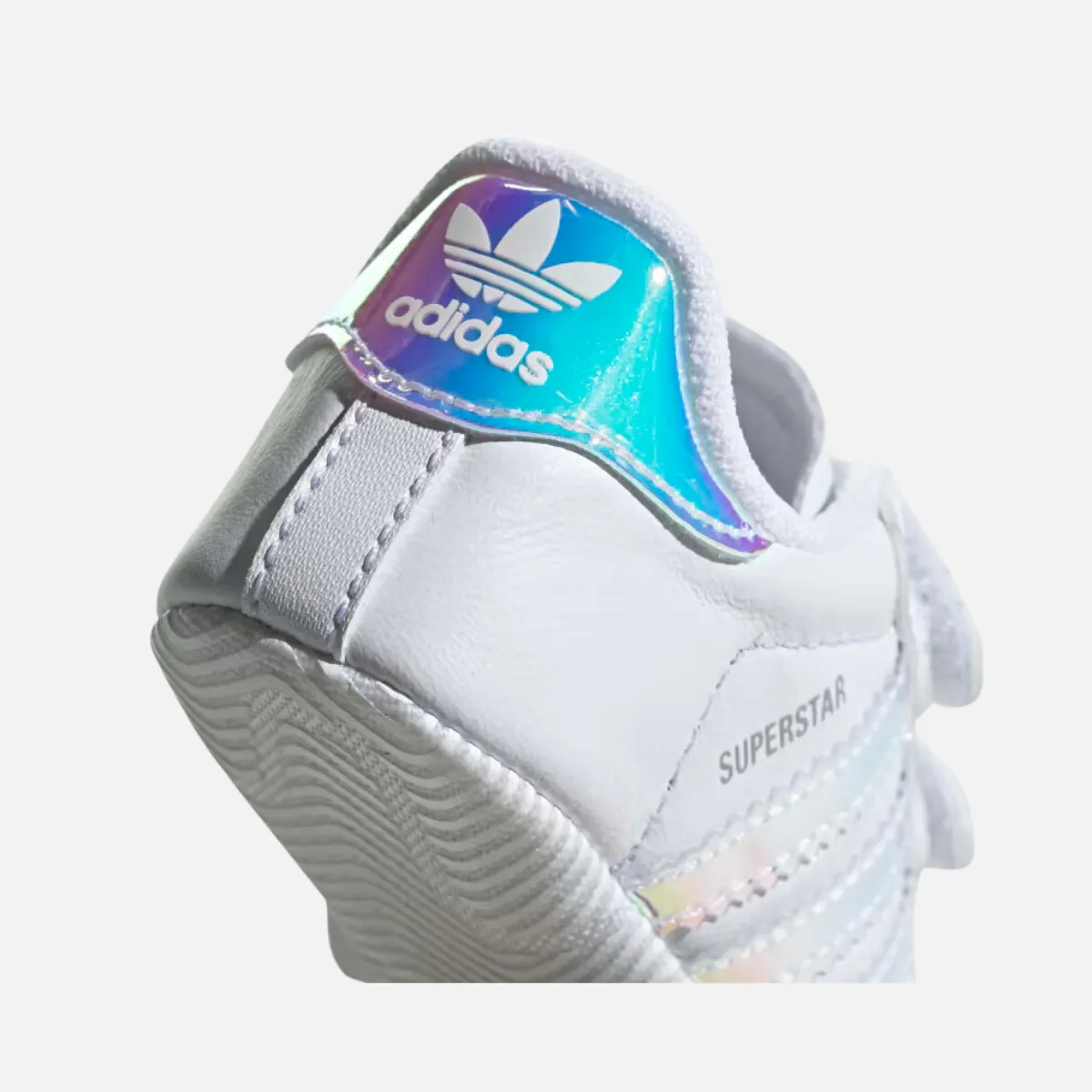 Adidas Superstar Unisex Kids Shoes Boys and Girls (0-3 year) -Cloud White/ Cloud White/Core Black