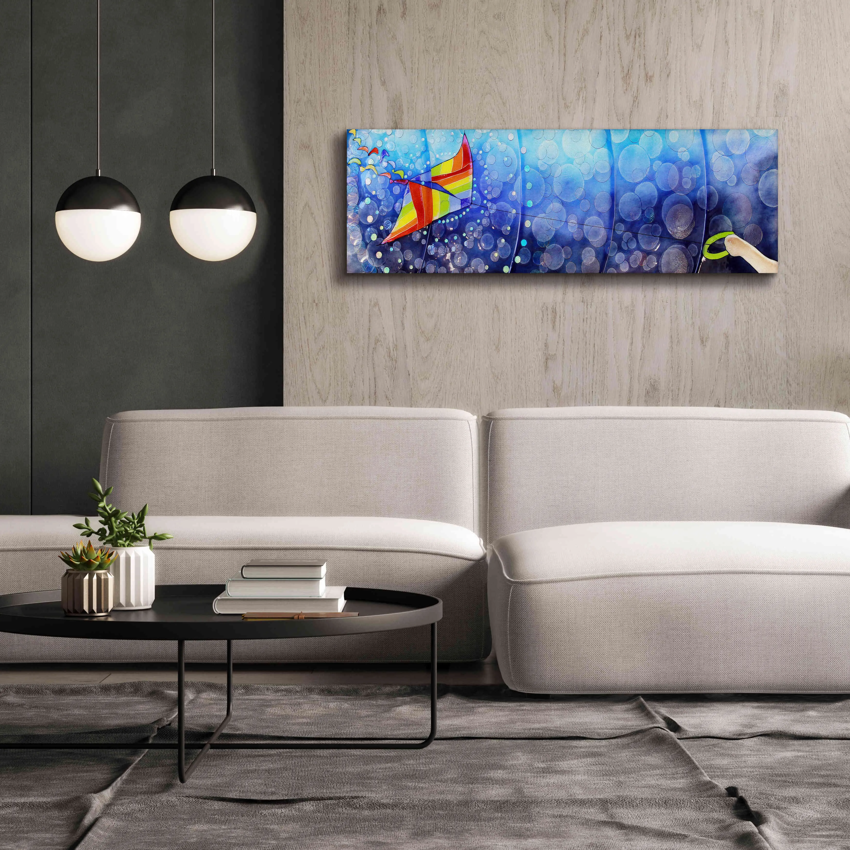 'Air' by Rita Shimelfarb, Giclee Canvas Wall Art