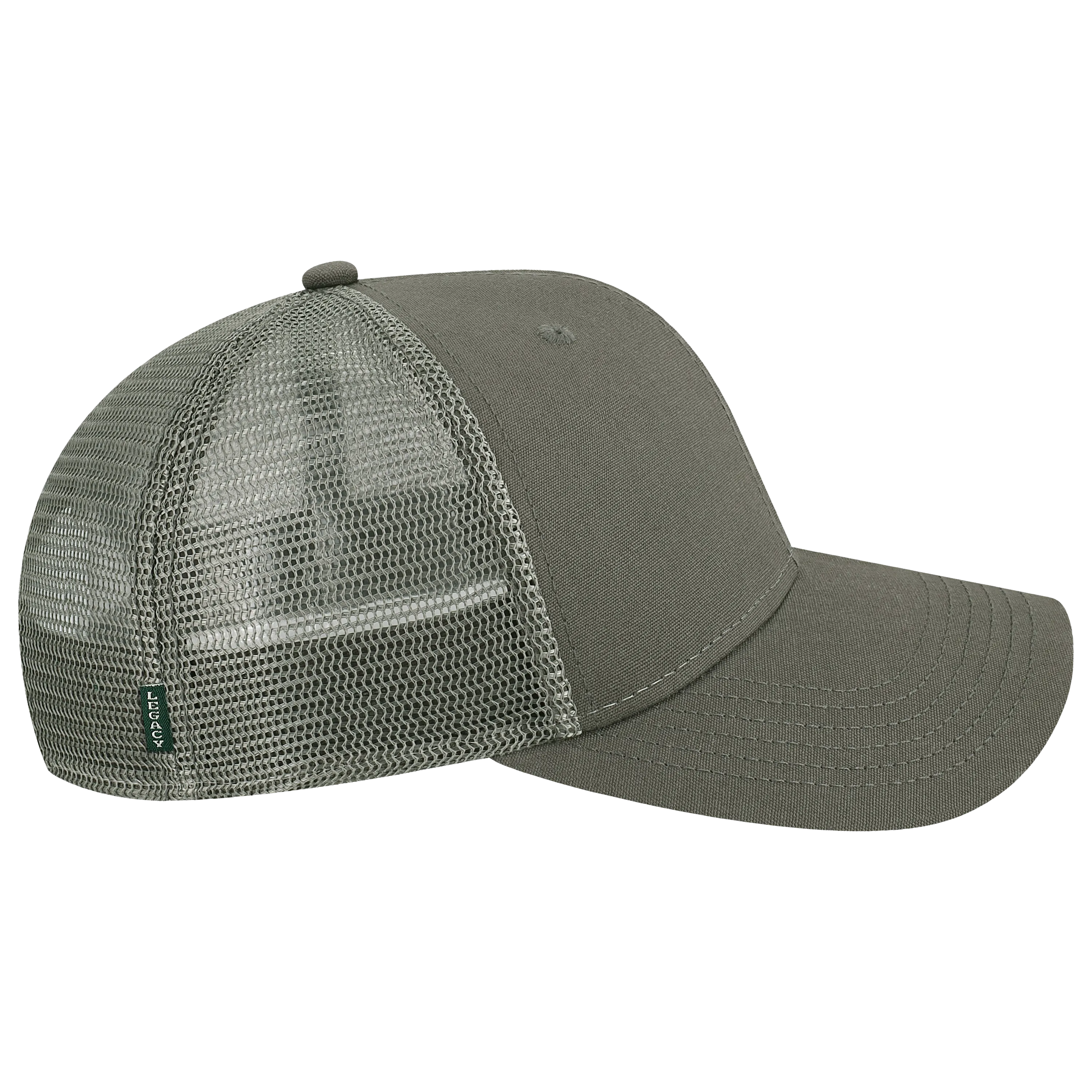 Air Force Falcons Dark Grey Mid-Pro Snapback Adjustable Trucker Hat