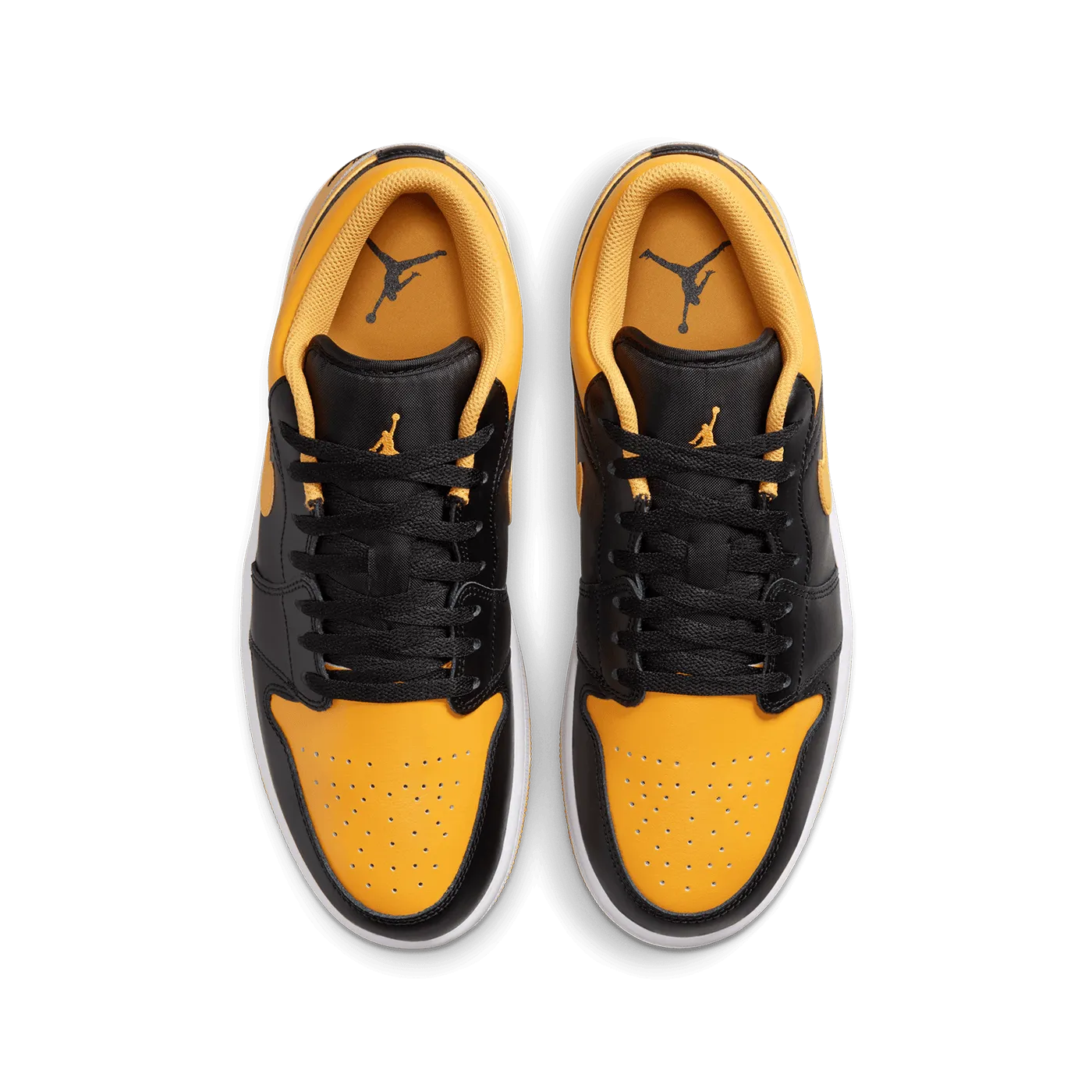 Air Jordan 1 Low 'Black and Yellow Ochre'