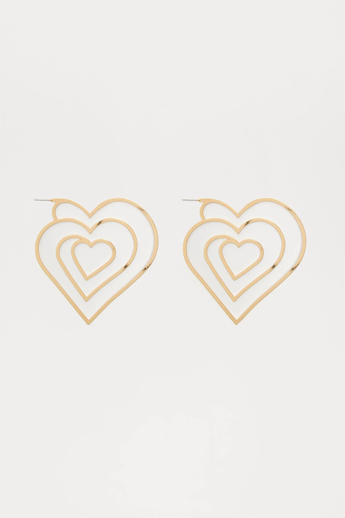 All Swirled Up Earrings  - Gold