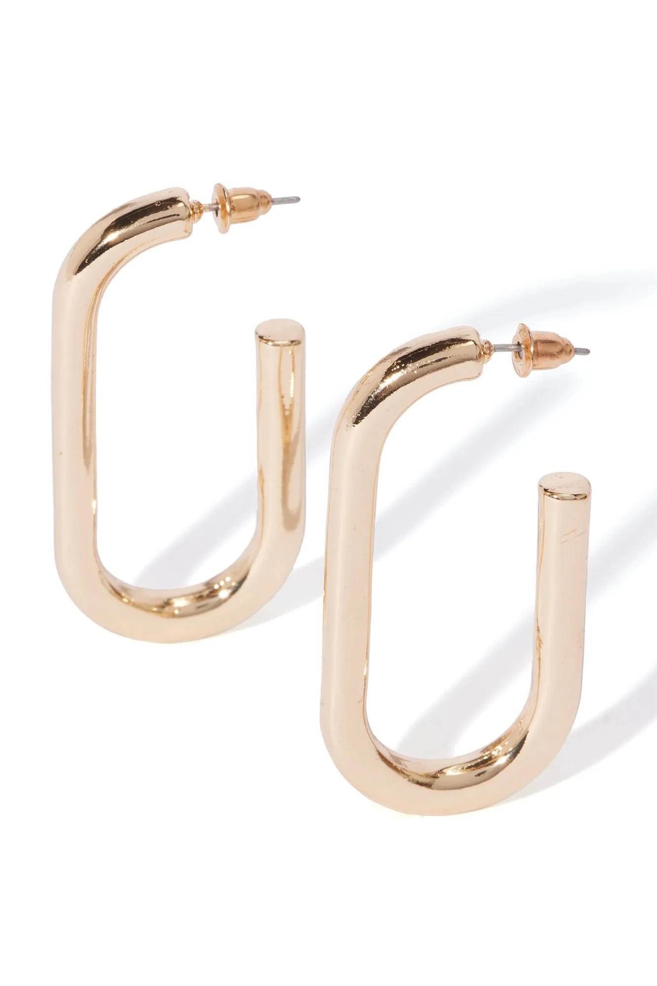 Allure Amour Hoop Earrings - Gold