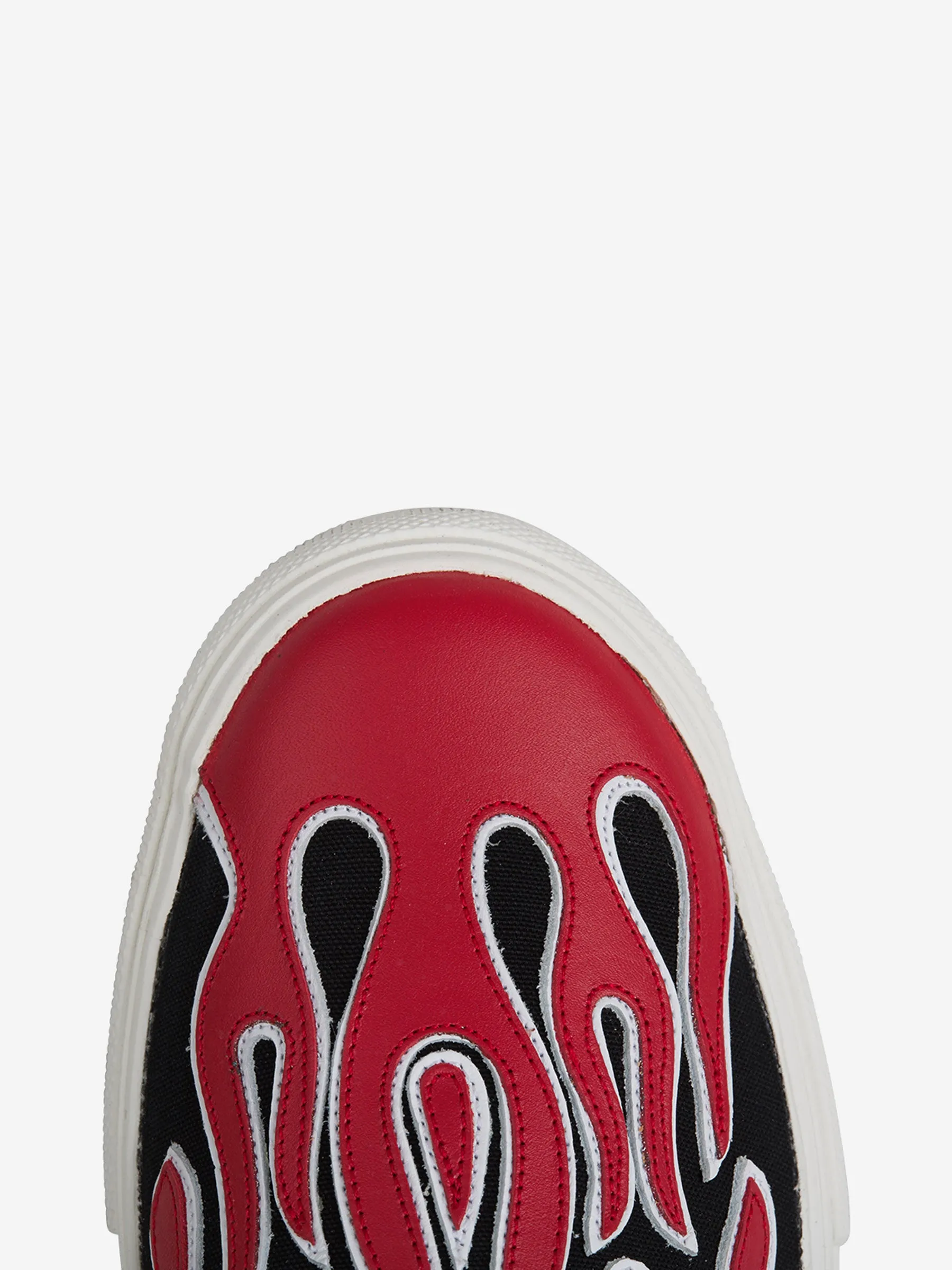 Amiri Flame Details Logo Sneakers