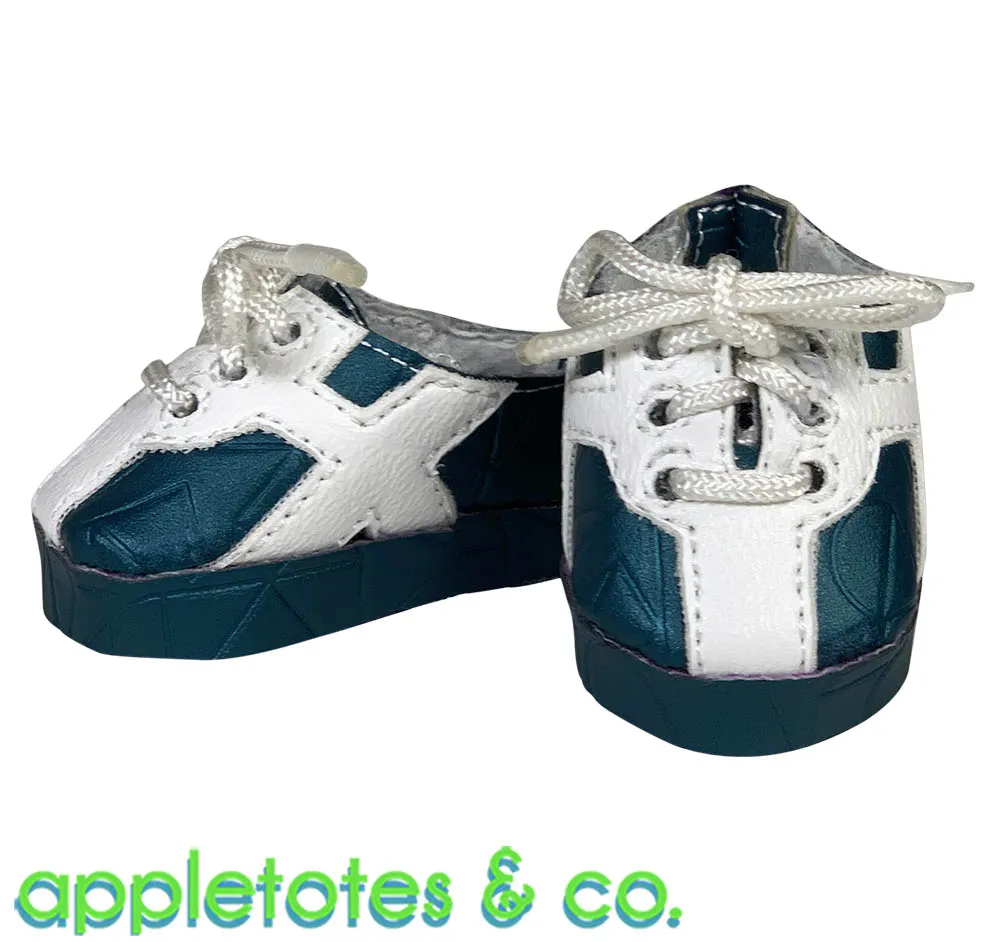 Andi Leather Sneakers ITH Embroidery Pattern for 14 Inch Dolls