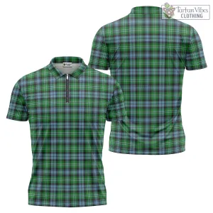 Arbuthnot Ancient Tartan Zipper Polo Shirt