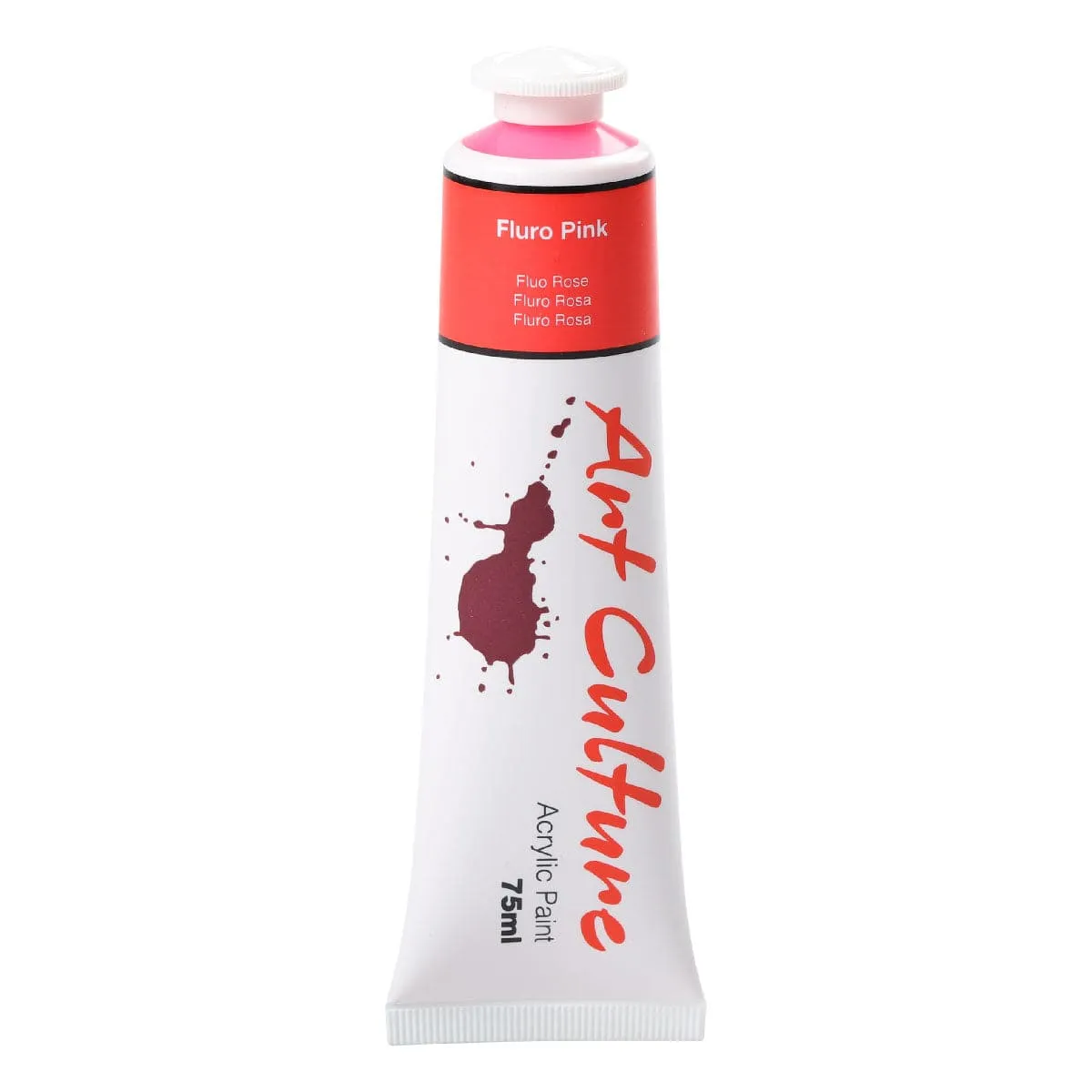 Art Culture Acrylic Paint Fluro Pink 75ml