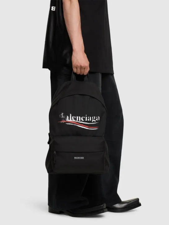 Balenciaga   Explorer nylon backpack 