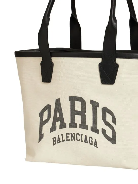 Balenciaga   S cities jumbo canvas tote 