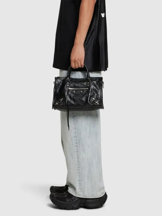 Balenciaga   Small Le City Arena Lamb shoulder bag 