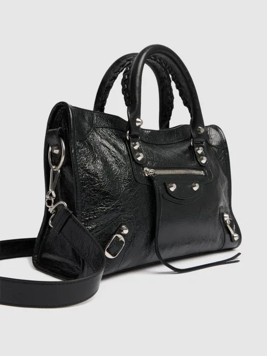 Balenciaga   Small Le City Arena Lamb shoulder bag 