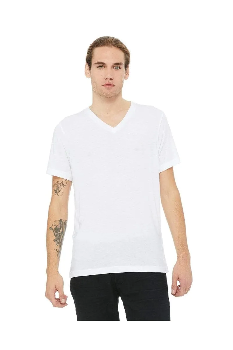 Bella Canvas 3415C: Unisex Triblend  V-Neck T-Shirt