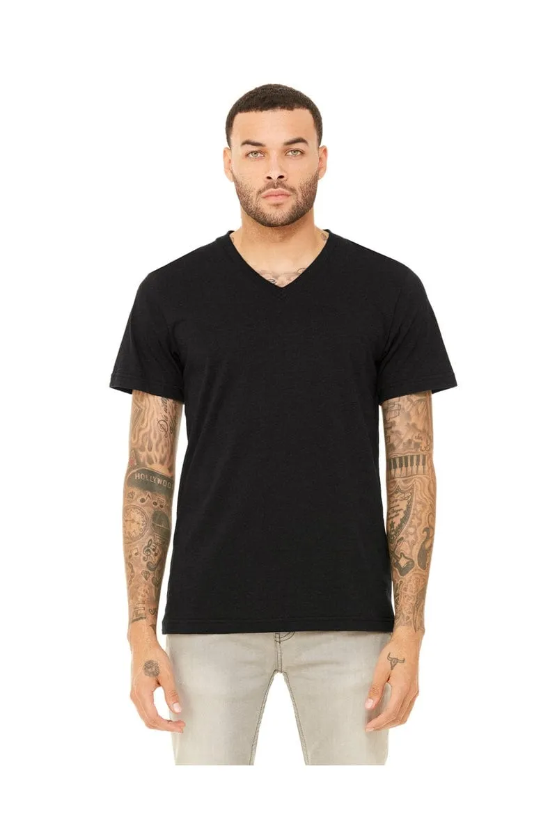 Bella Canvas 3415C: Unisex Triblend V-Neck T‑Shirt