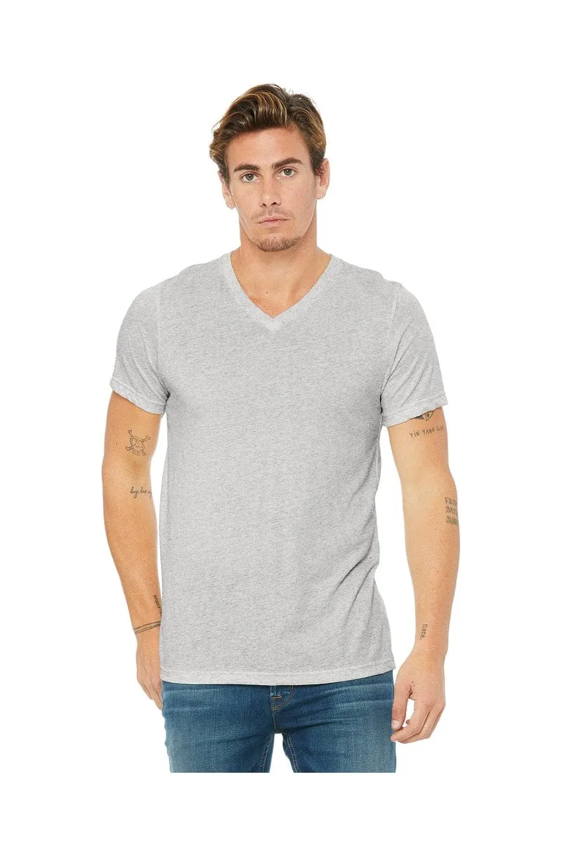 Bella Canvas 3415C: Unisex Triblend V-Neck T‑Shirt