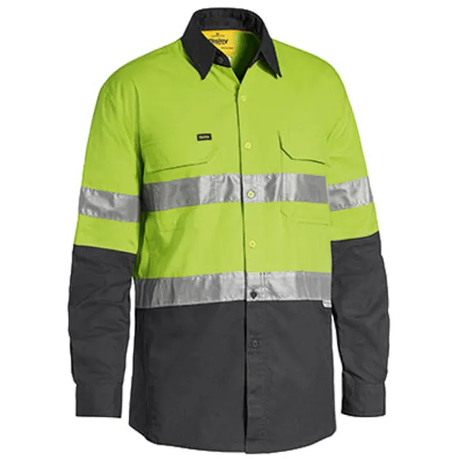 Bisley X Airflow Taped Hi Vis Ripstop Shirt (BS6415T)