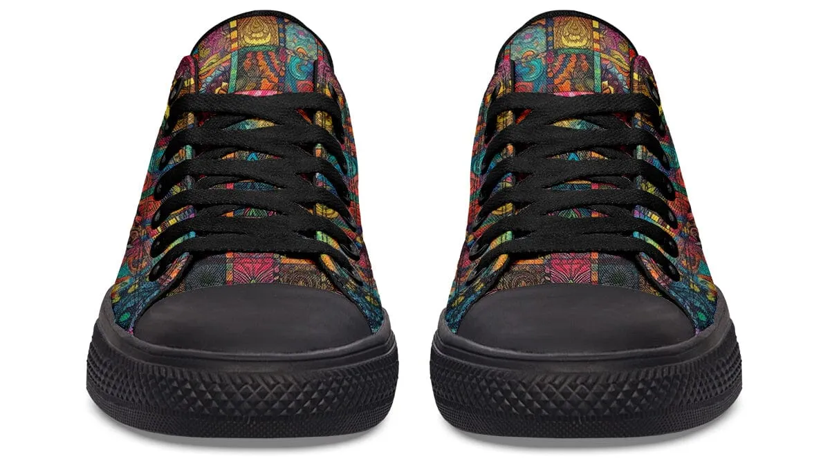 Blotter Quilt Low Top Shoes