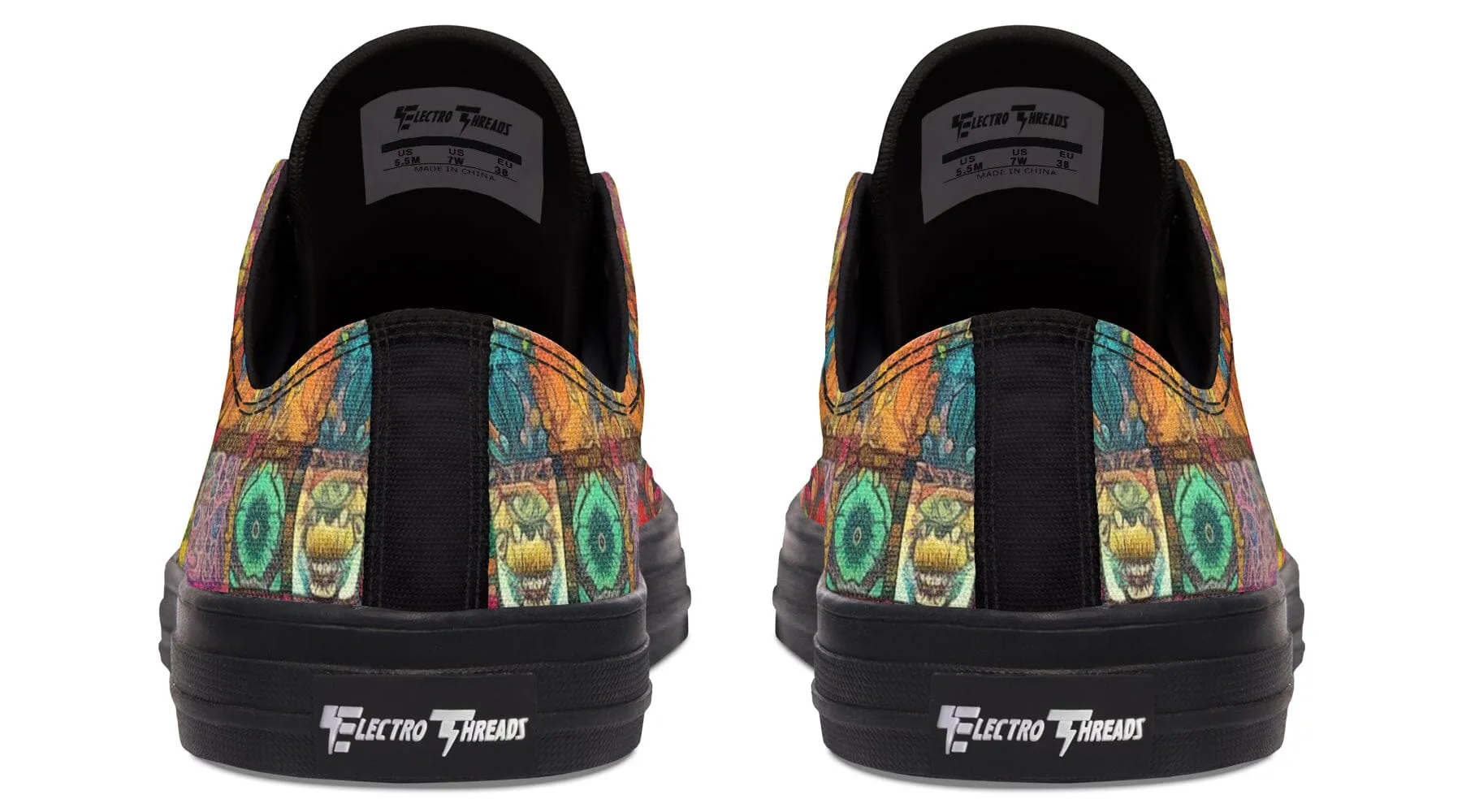 Blotter Quilt Low Top Shoes