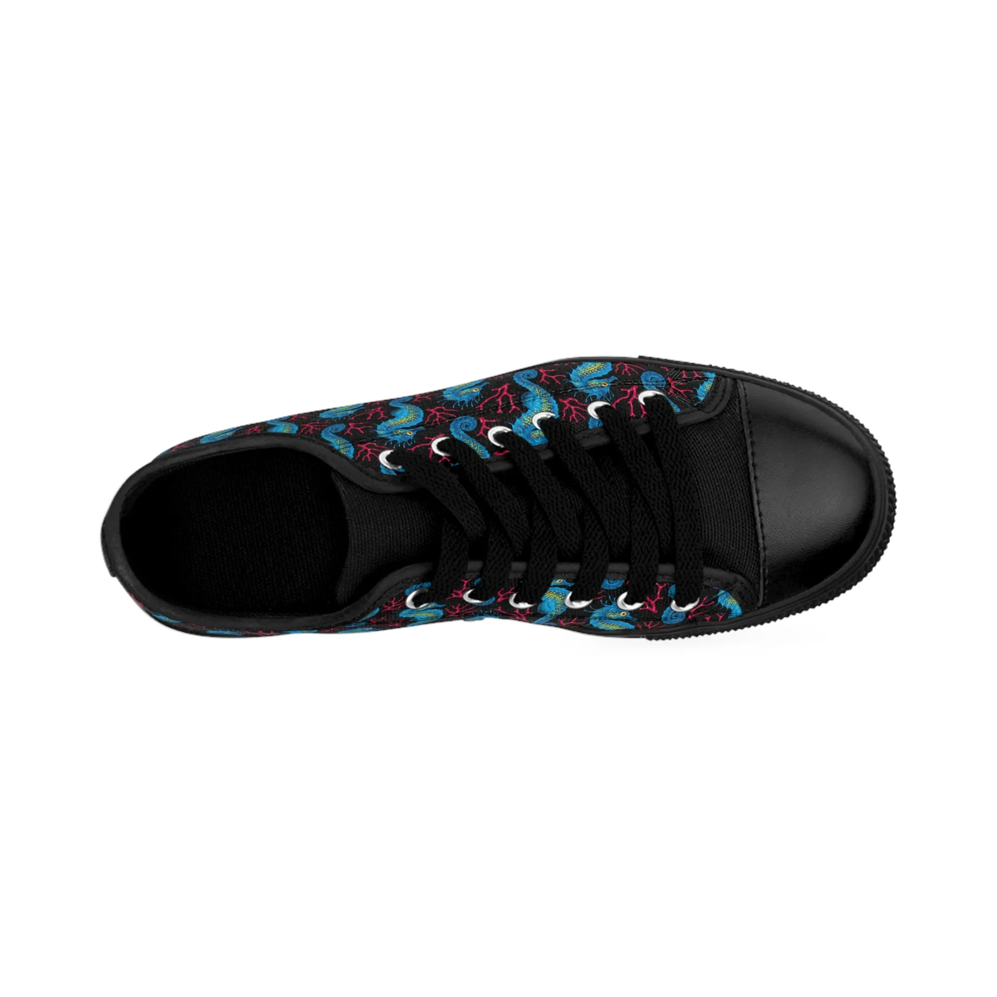 Blue Seahorses Men's Sneakers