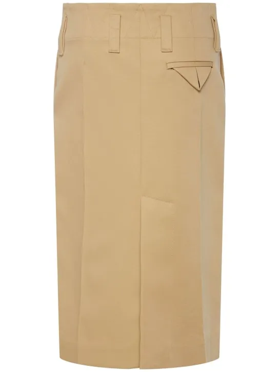 Bottega Veneta   Cotton canvas skirt 