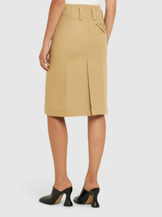 Bottega Veneta   Cotton canvas skirt 