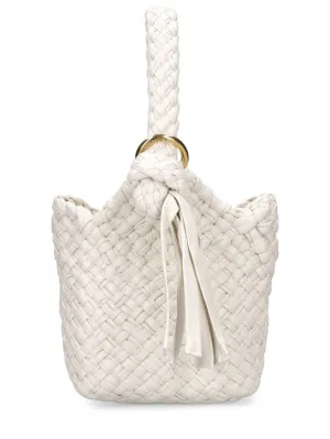 Bottega Veneta   Piero leather bucket bag 