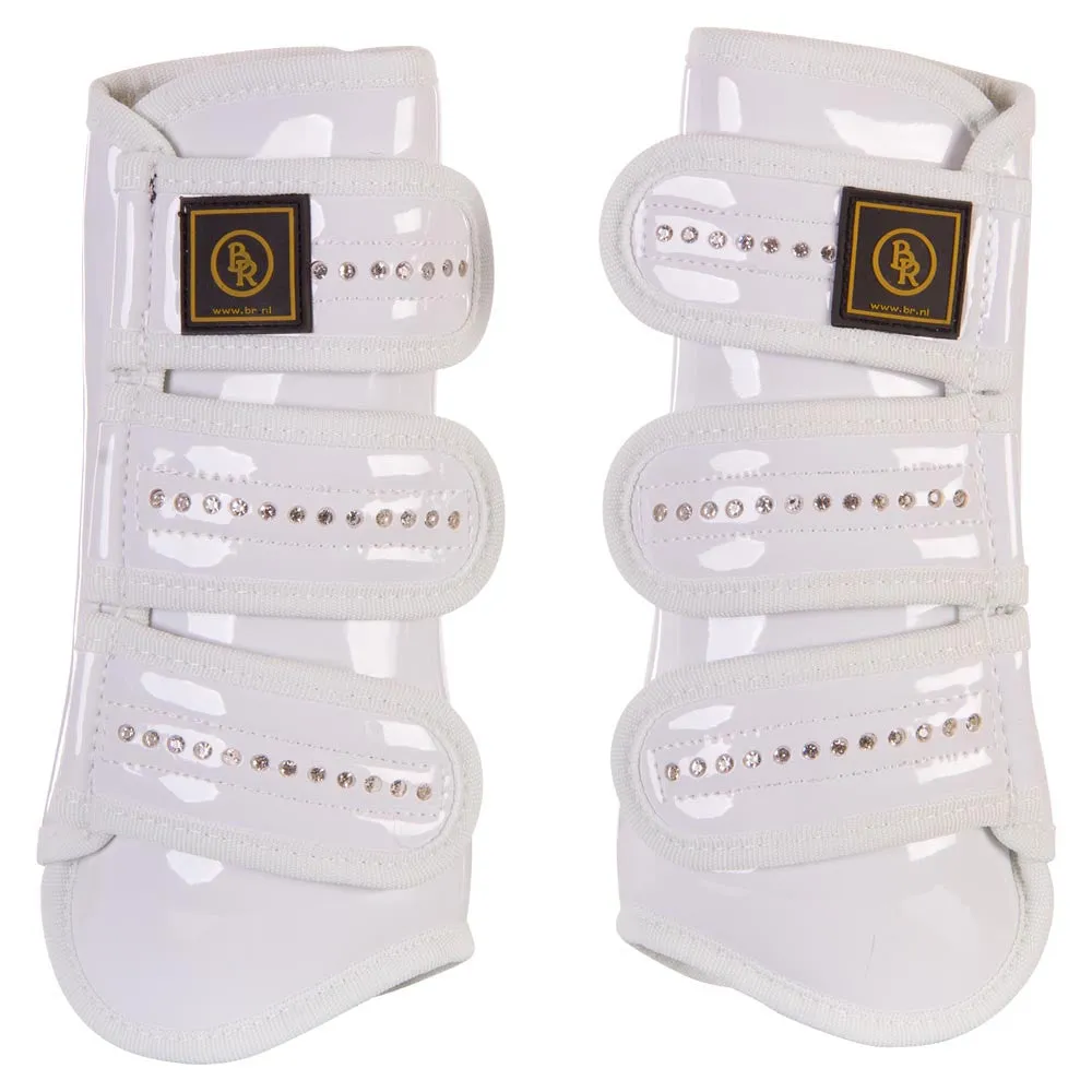 BR Equestrian Glamour Lacquer w/ Crystals Tendon Boots - Pro Max