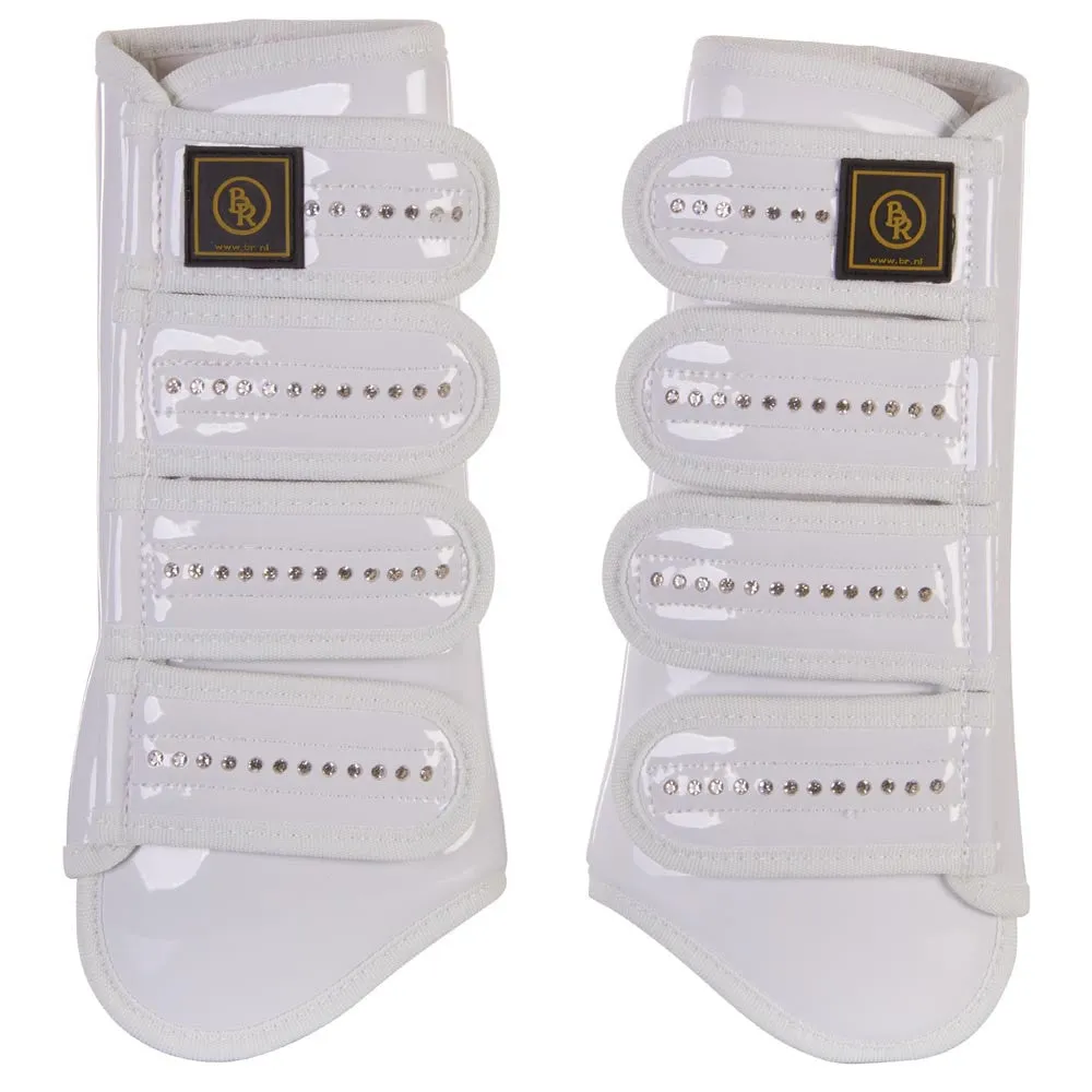 BR Equestrian Glamour Lacquer w/ Crystals Tendon Boots - Pro Max