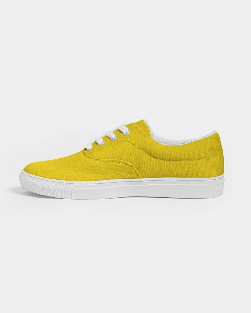 Bright Yellow Women's Canvas Sneakers | Women's | Bright Pure Yellow | C0M12Y100K0