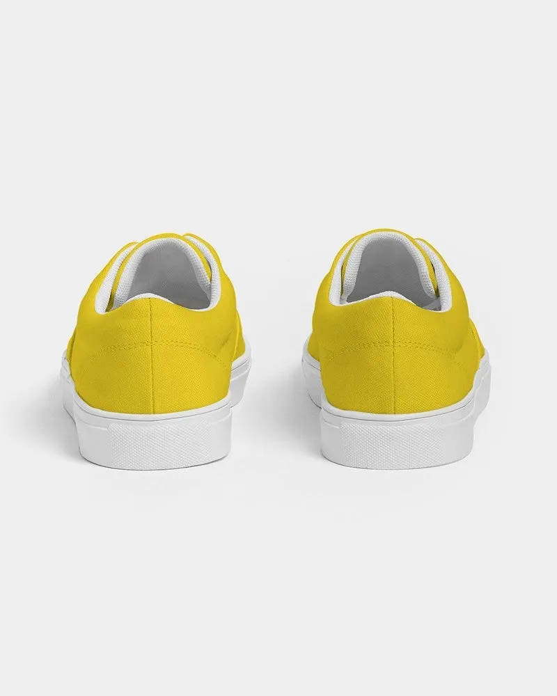 Bright Yellow Women's Canvas Sneakers | Women's | Bright Pure Yellow | C0M12Y100K0