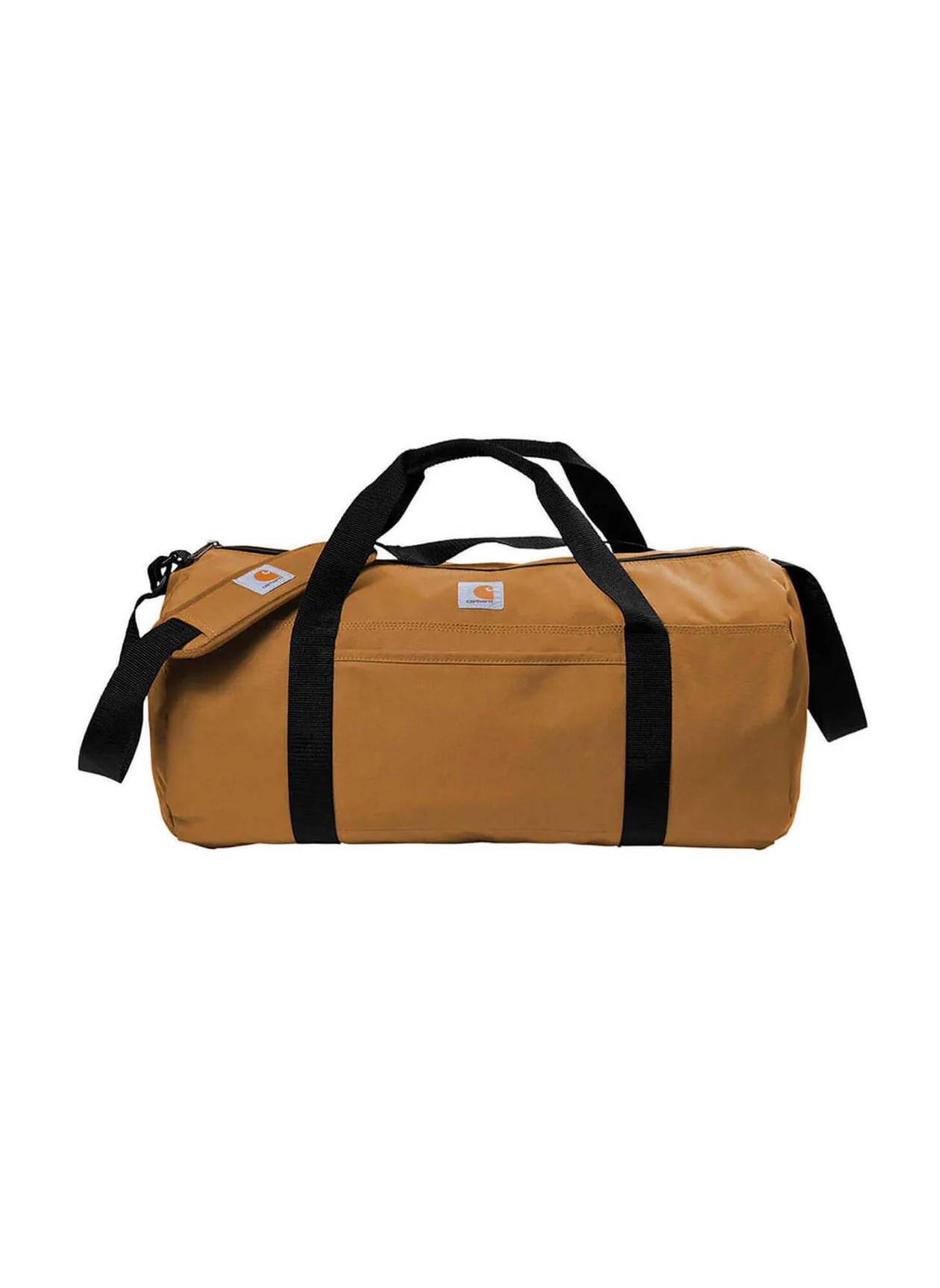  Brown Carhartt Canvas Packable Duffel with Pouch