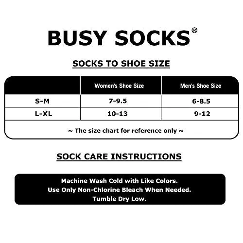 Busy Socks Womens Novelty Patterned Cushion Comfort Sport Hiking Crew Socks Size 9-11, Rib Working Boots Socks, Medium, 2 Pairs Black   2 Pairs Dark Grey