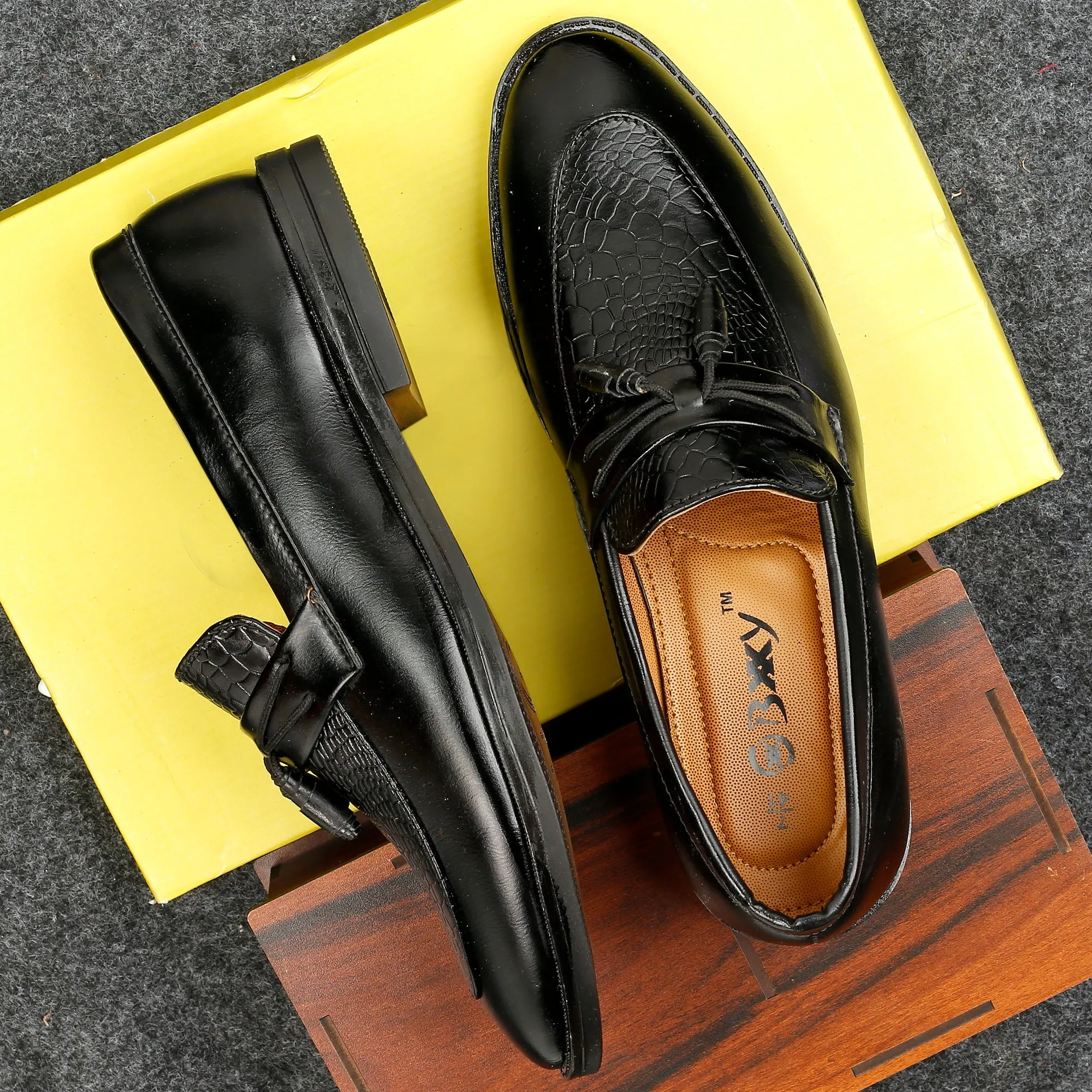 Bxxy's Party Wear Premium Range Tassel Formal Slip-ons for Men