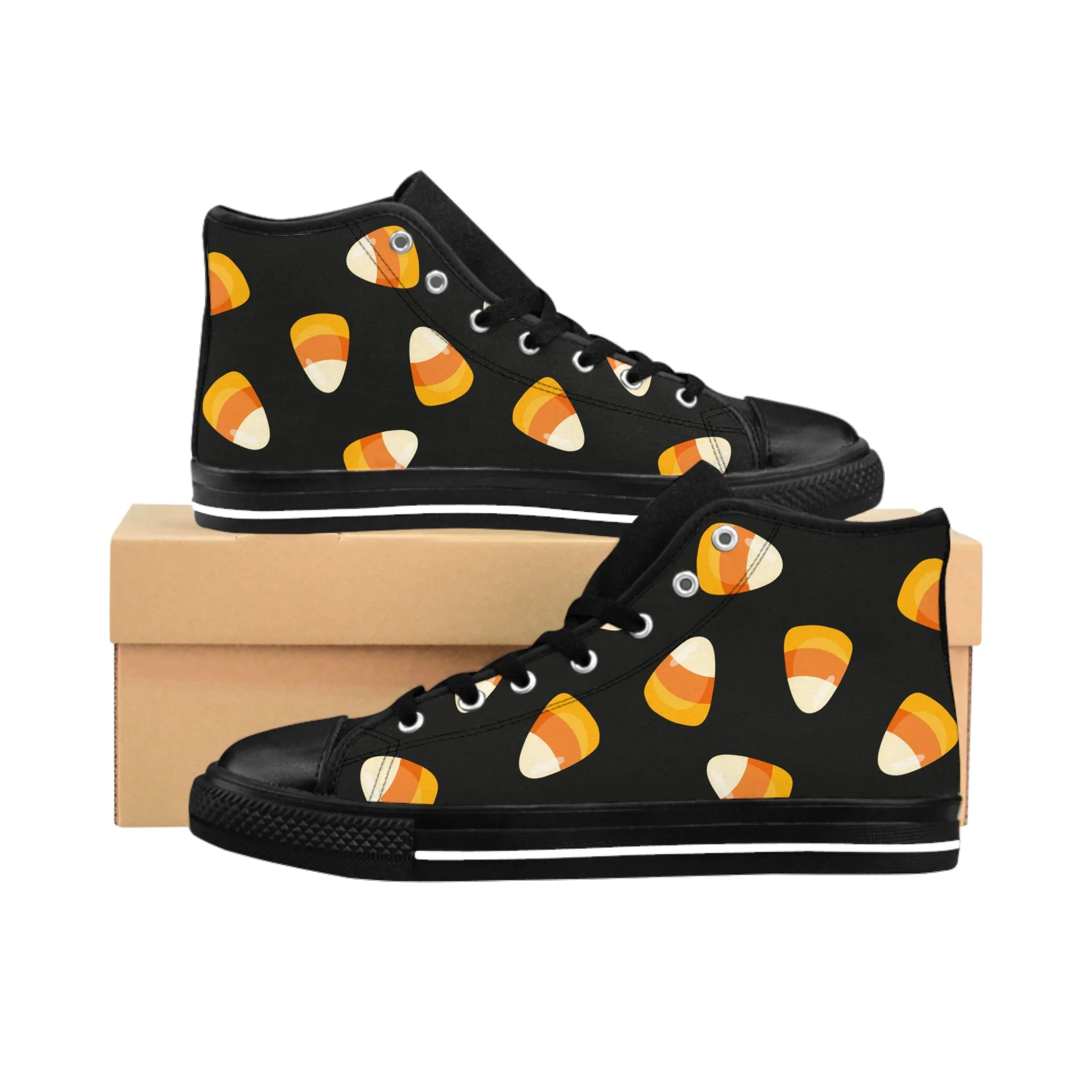 Candy Corn Men's Classic Sneakers