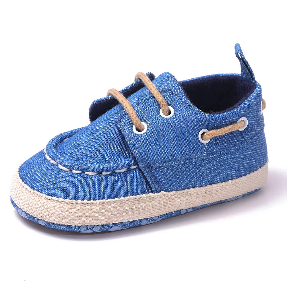 Canvas Shoes Boys Baby Peas  Soft-soled Non-slip Toddler Shoes