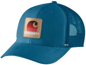 Carhartt Canvas Mesh-Back C Patch Cap Deep Lagoon | Buy Carhartt Canvas Mesh-Back C Patch Cap Deep Lagoon here | Outnorth