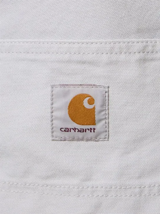 Carhartt WIP   Dearborn canvas single-knee shorts 