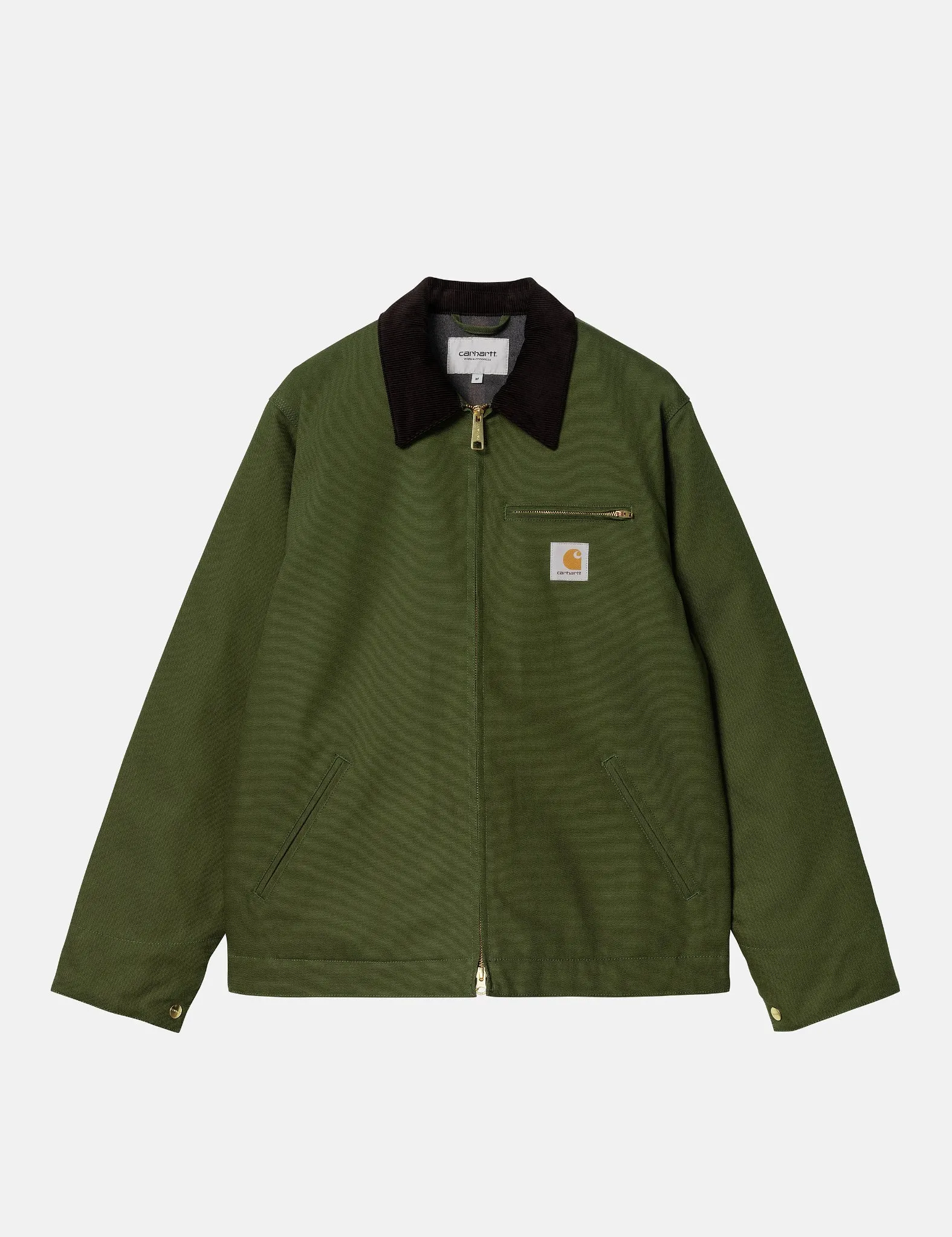 Carhartt WIP Detroit Jacket (Blanket Lined) - Tarragon Green