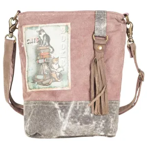 Cats & Books Crossbody