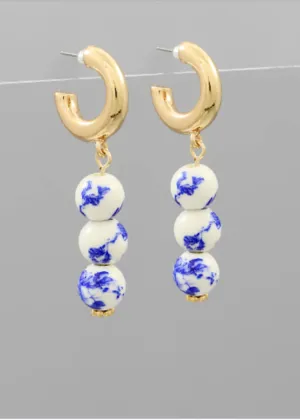 Charlie Ball Drop Earrings