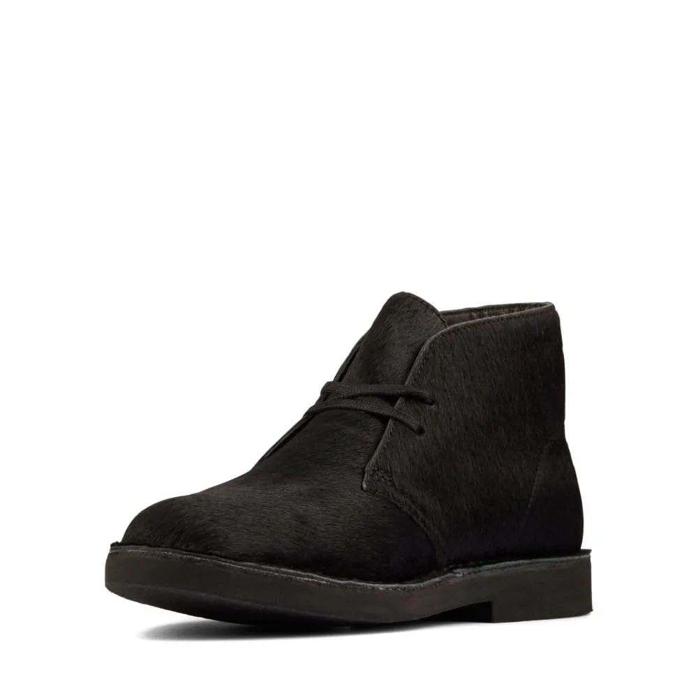 Clarks Originals Desert Boots Women's Black Suede 26162532